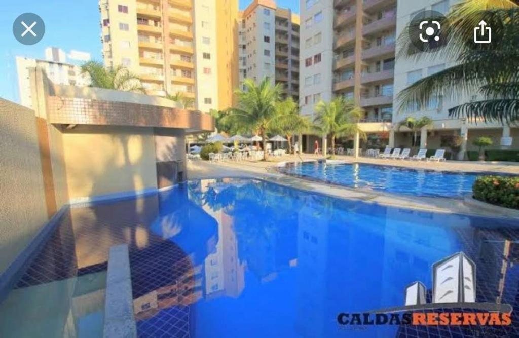 Apartamento Prive Das Thermas II Caldas Novas Go Exterior foto